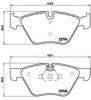 BREMBO P 06 036 Brake Pad Set, disc brake